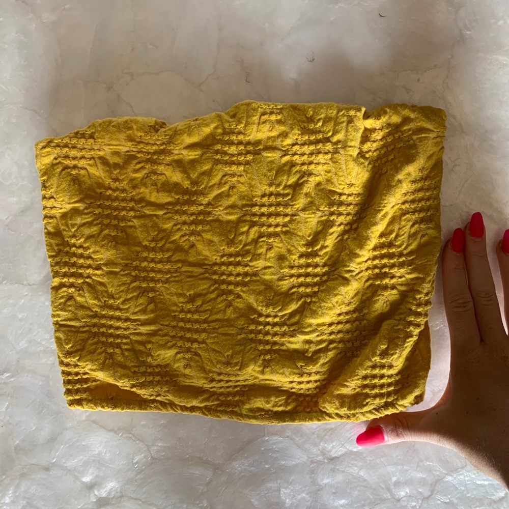 Textured urban outfitters tube top